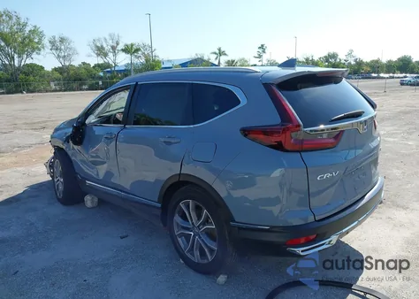 2022 Honda Cr-V Hybrid Touring from USA, damaged, VIN 5J6RT6H91NL014087